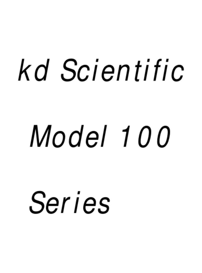 KD Scientific KDS100 user manual
