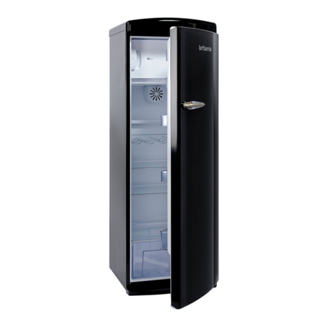 Britannia Breeze Tall Fridge user manual