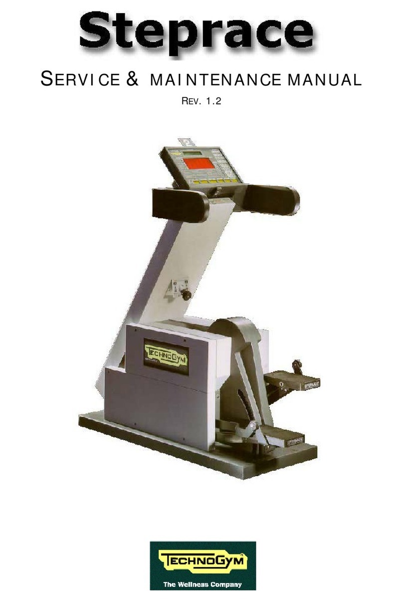 Technogym Steprace User manual