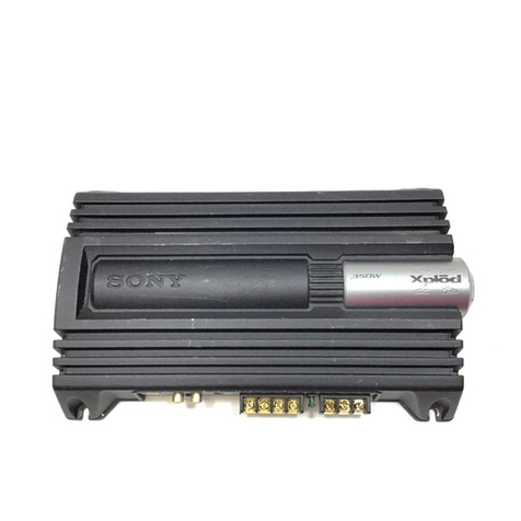 Sony XM-ZR602 Service manual