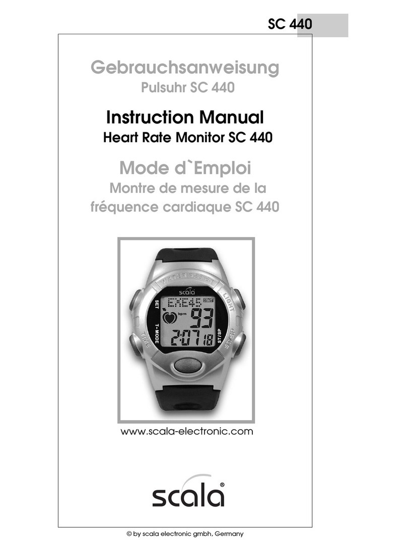 Scala SC 440 instructions
