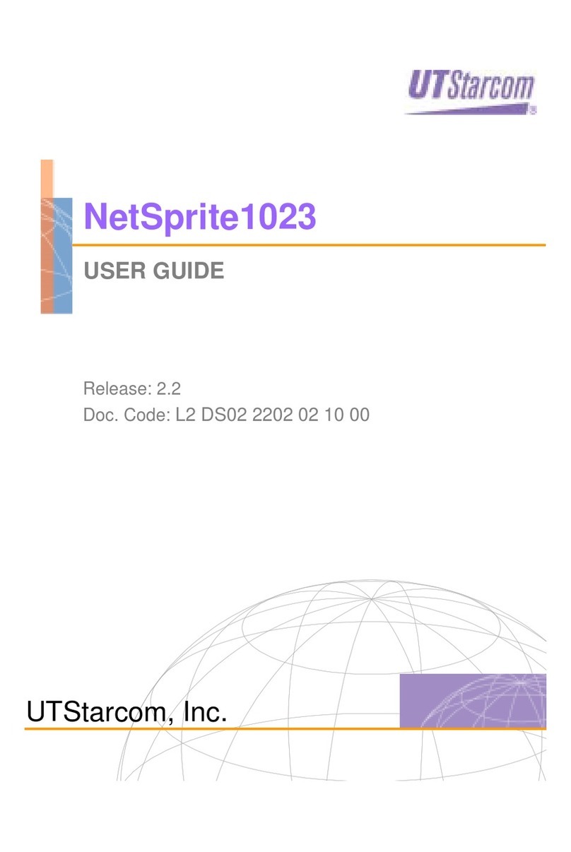 UTStarcom NetSprite1023 User manual