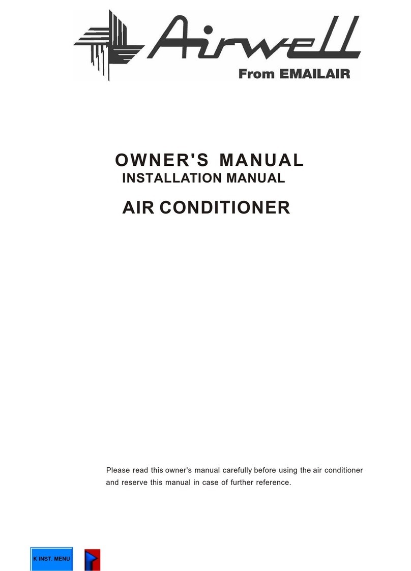 Airwell KN-24SH Operating instructions