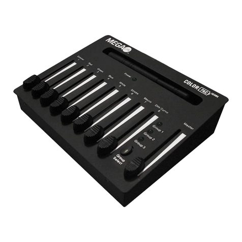 MegaLite Color PAC 150 DMX User manual