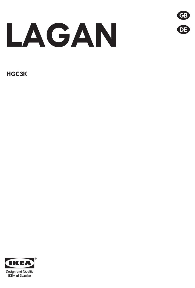 IKEA LAGAN HGC3K manual
