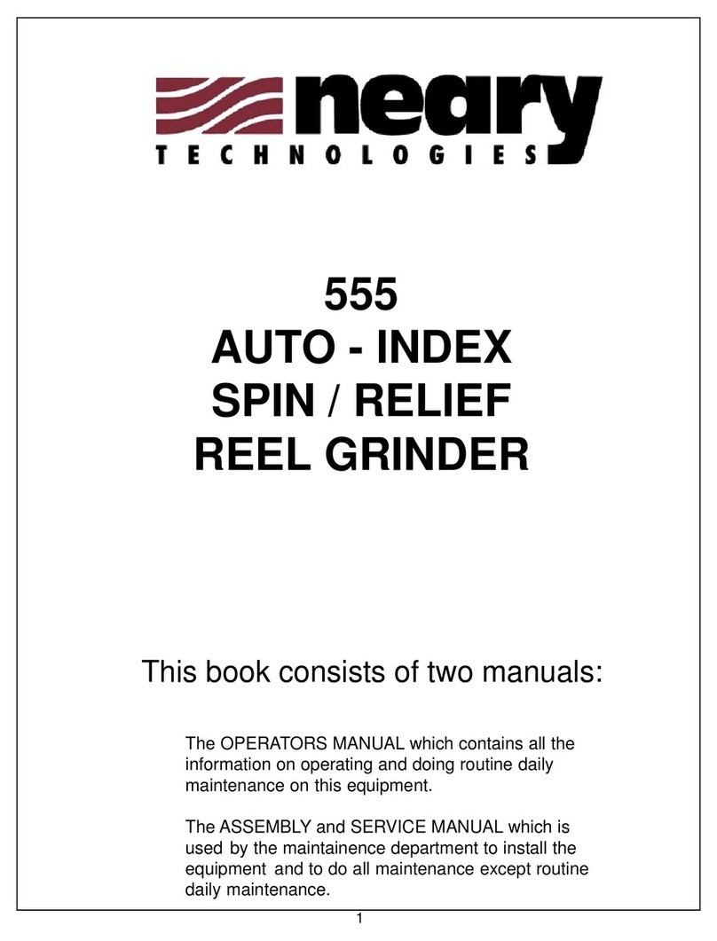 Neary 555 Operator's manual