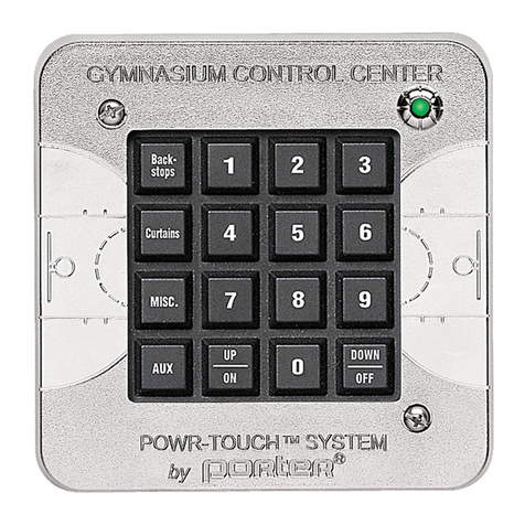 Porter Powr-Touch II 2550 Quick Programming & Erase Guide