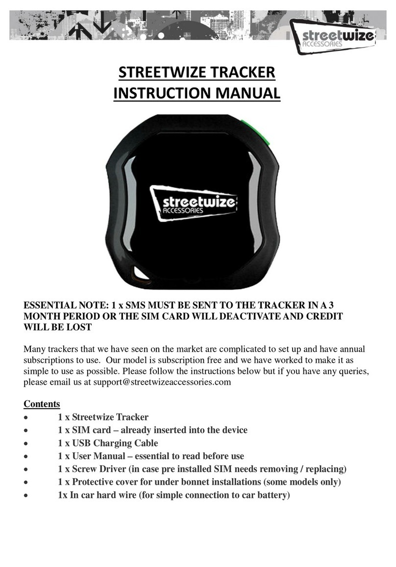 Streetwize SWTRACK1 instruction manual