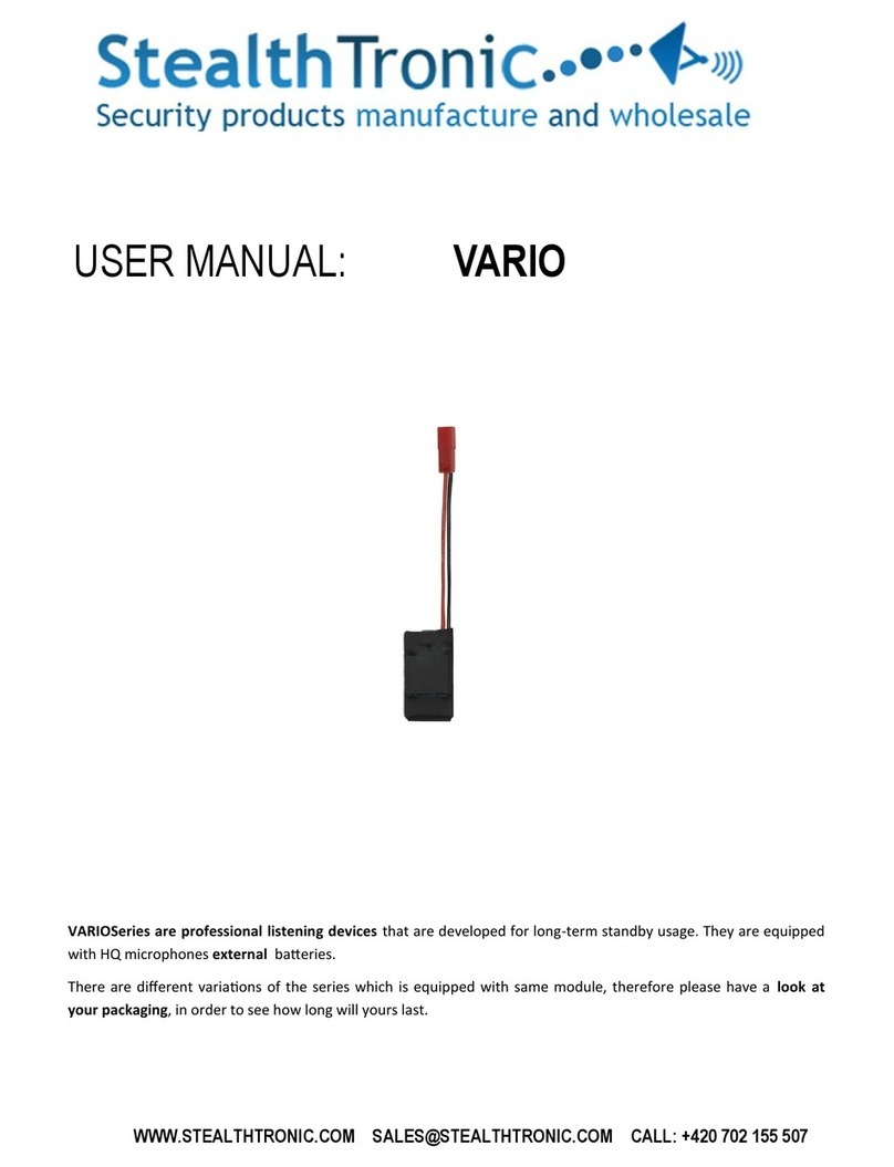 Stealth Tronic VARIO user manual