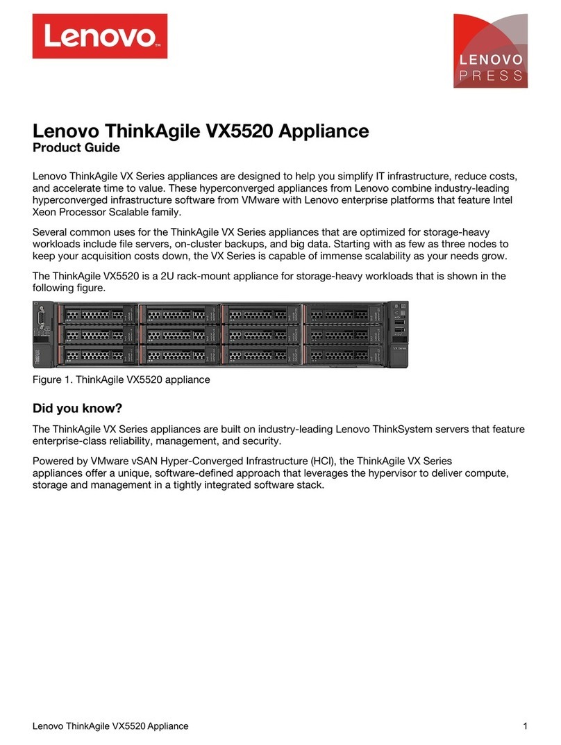 Lenovo ThinkAgile VX5520 User manual