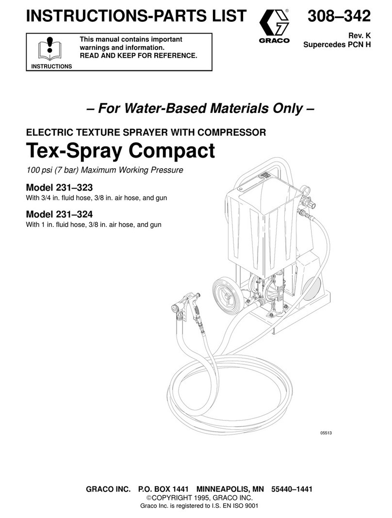 Graco 231-323 Operation manual