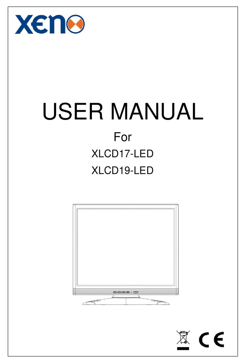 XENO XLCD17-LED user manual