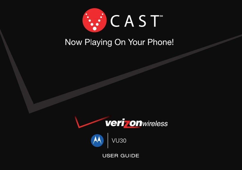 Motorola Verizon Wireless VU30 User manual