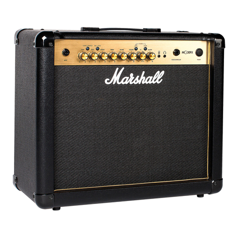 Marshall Amplification MG10 Gold owner's manual