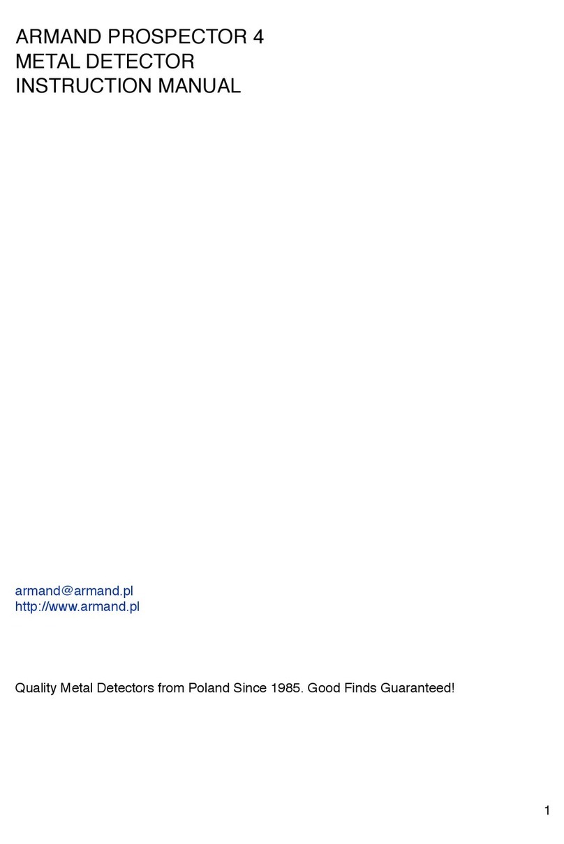 Armand PROSPECTOR 4 instruction manual