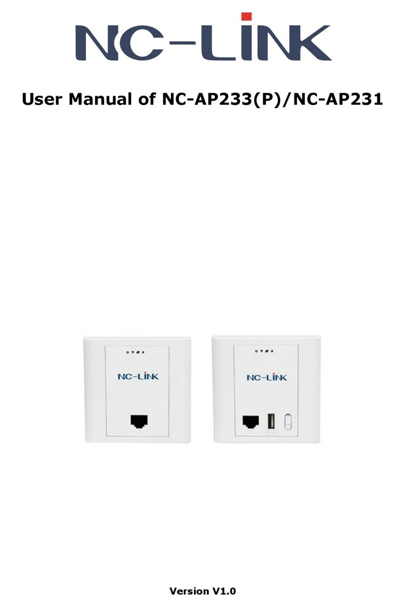 NC-link NC-AP233(P) User manual