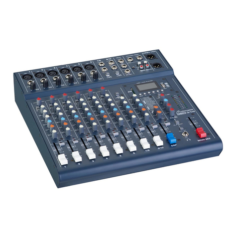 Studiomaster CLUBXS10 user guide