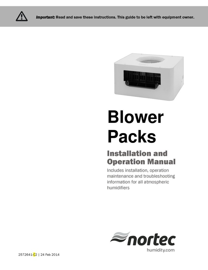 nor-tec NH-EL Installation and operation manual