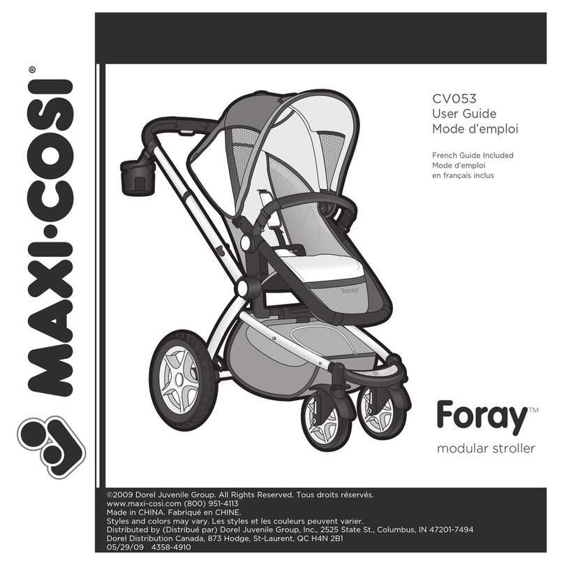 MaxiCosi Foray CV053 user guide