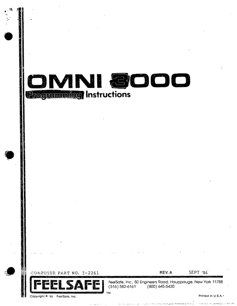 Feelsafe OMNI 3000 Installation manual