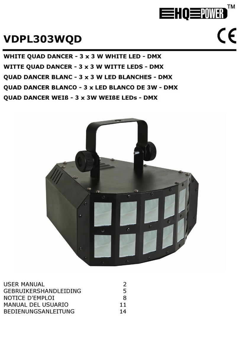 HQ Power VDPL303WQD User manual
