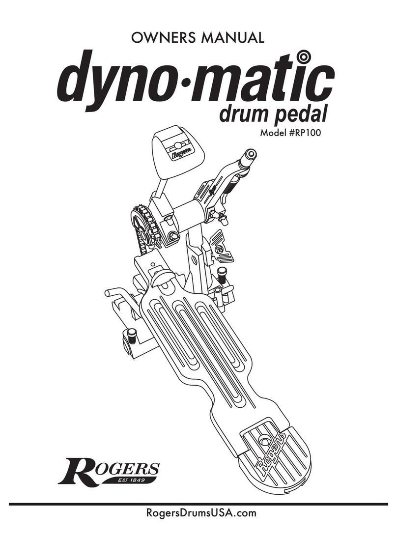 Rogers Dyno-Matic RP100 owner's manual Rogers Dyno-Matic RP100 owner's manual