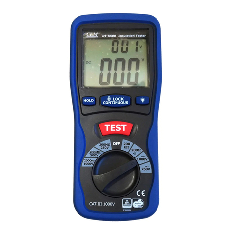 CEM DT-5500 User manual