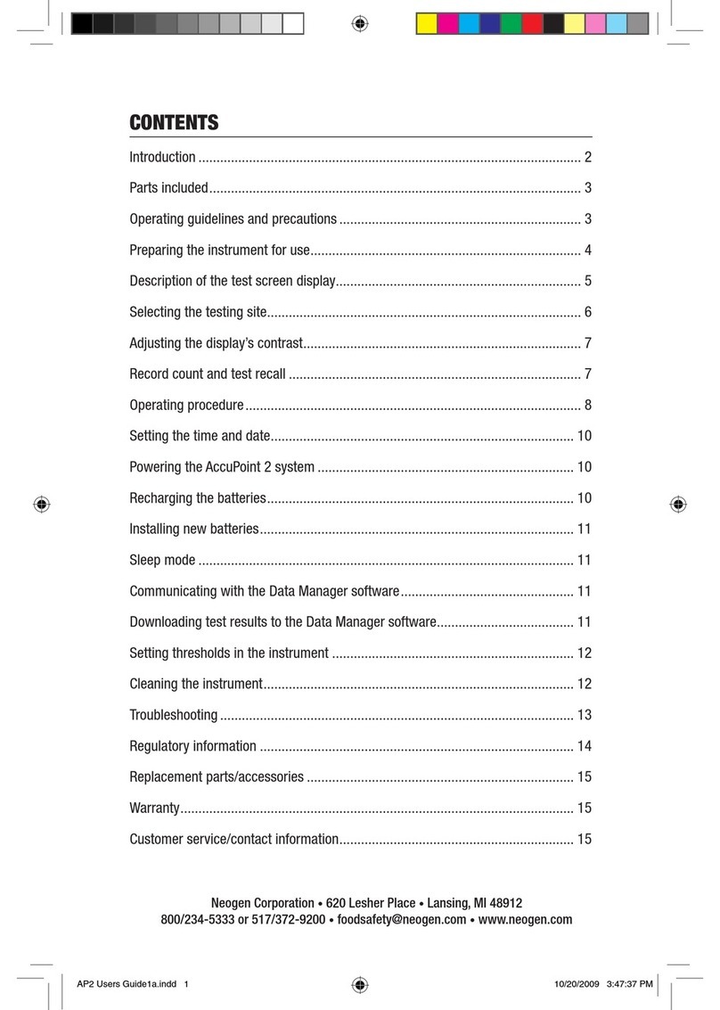 Neogen Corporation AccuPoint 2 ATP manual