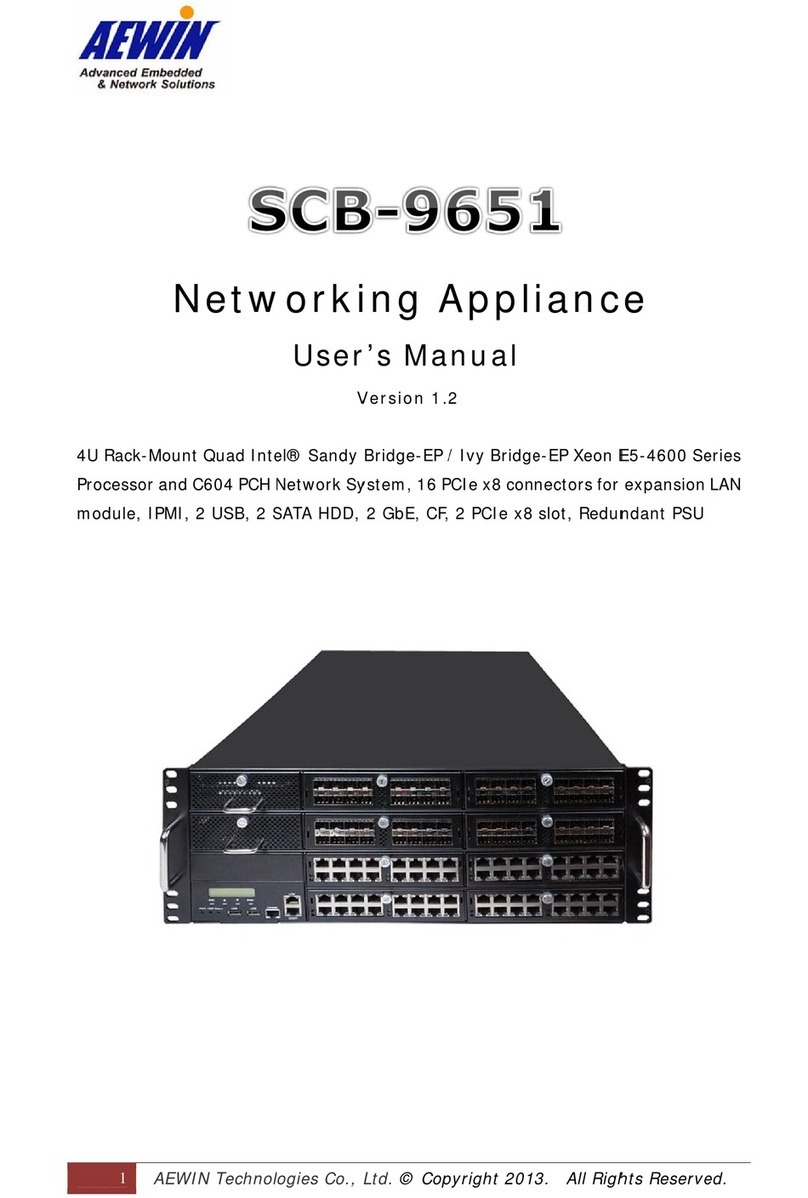 Aewin Technologies SCB-9651 user manual