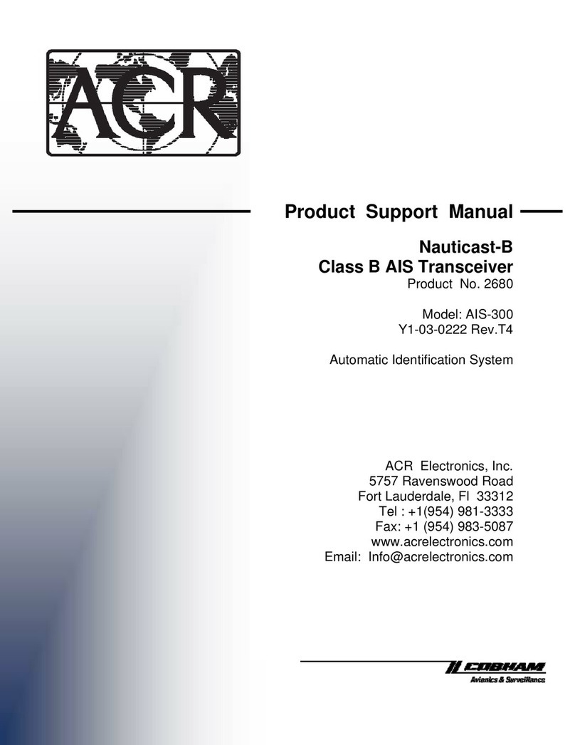 ACR Electronics 2680 Product support manual
