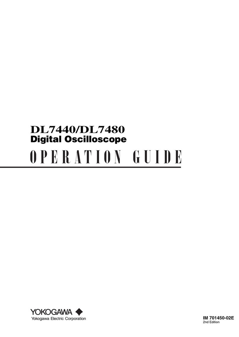 YOKOGAWA DL7440 User manual