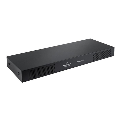 Avocent Vertiv AutoView 2108 User guide Avocent Vertiv AutoView 2108 User guide
