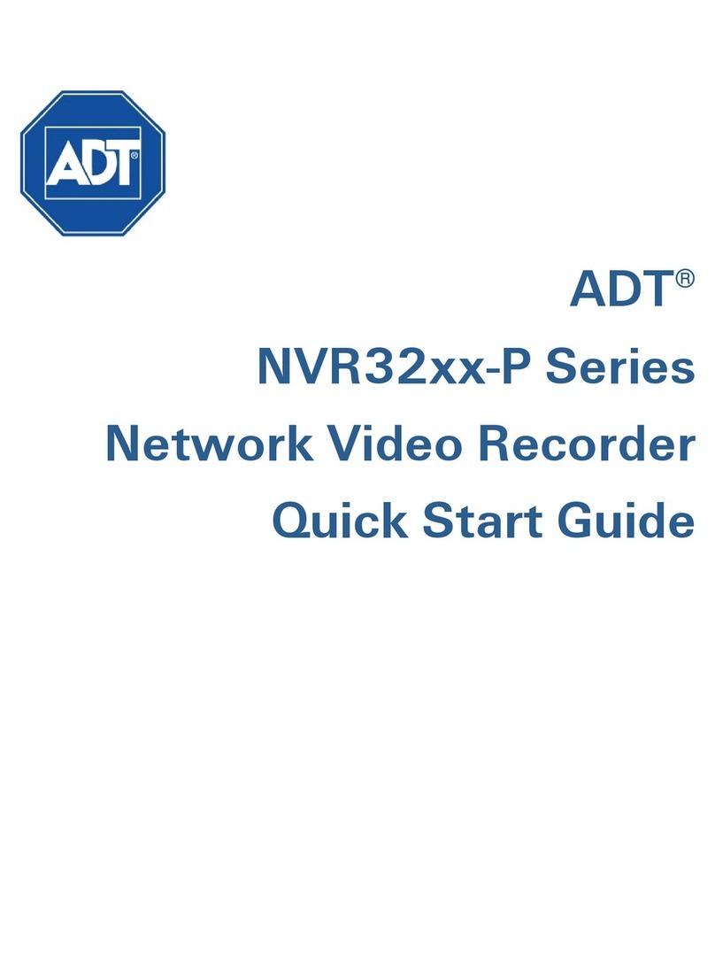 ADT NVR32xx-P Series User manual