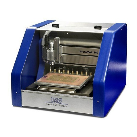 LPKF ProtoMat S62 User manual
