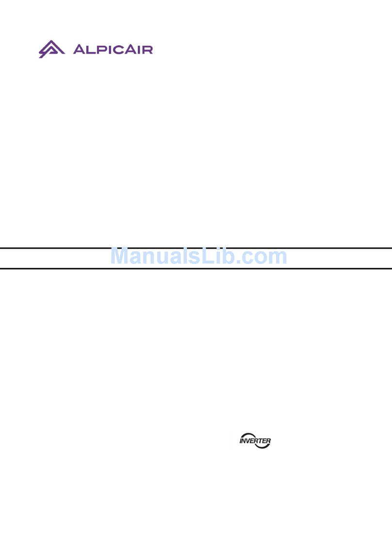 Alpic Air AWI-25HPDC1B manual