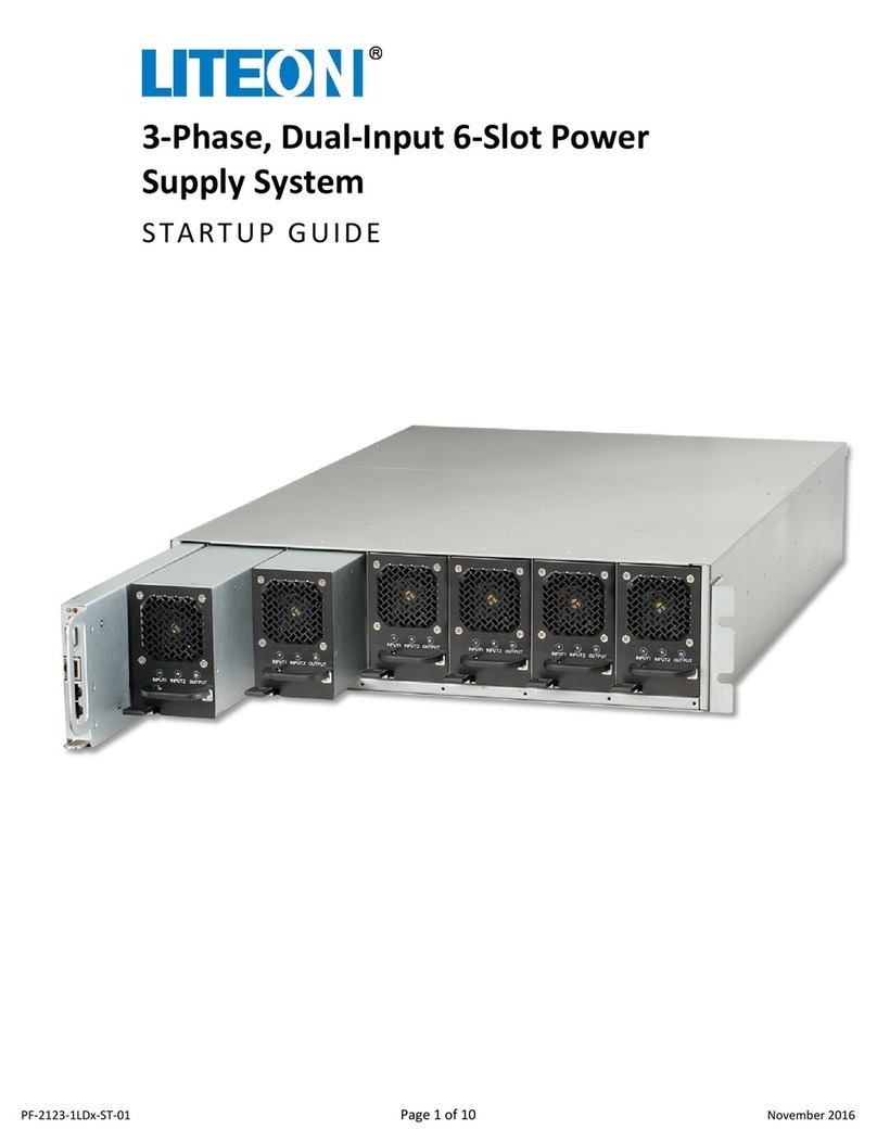LiteOn PF-2123-1LDM Startup guide