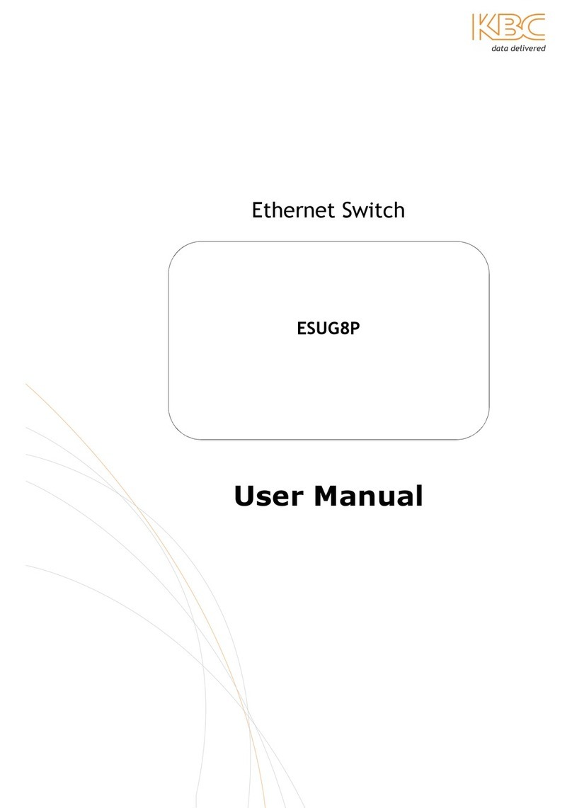 KBC ESUG8P User manual KBC ESUG8P User manual