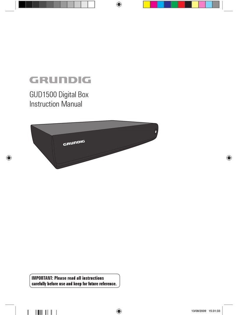 Grundig GUD1500 User manual