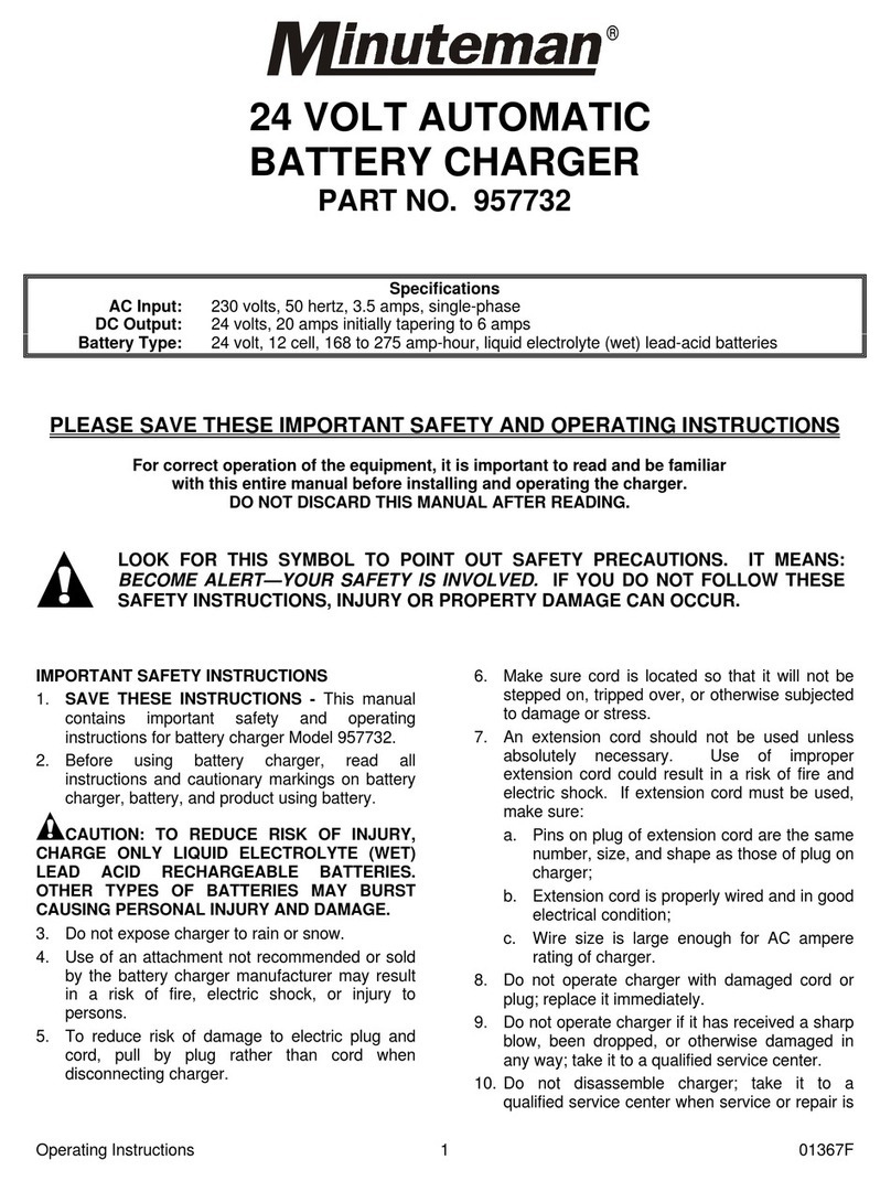 Minuteman 957732 user manual