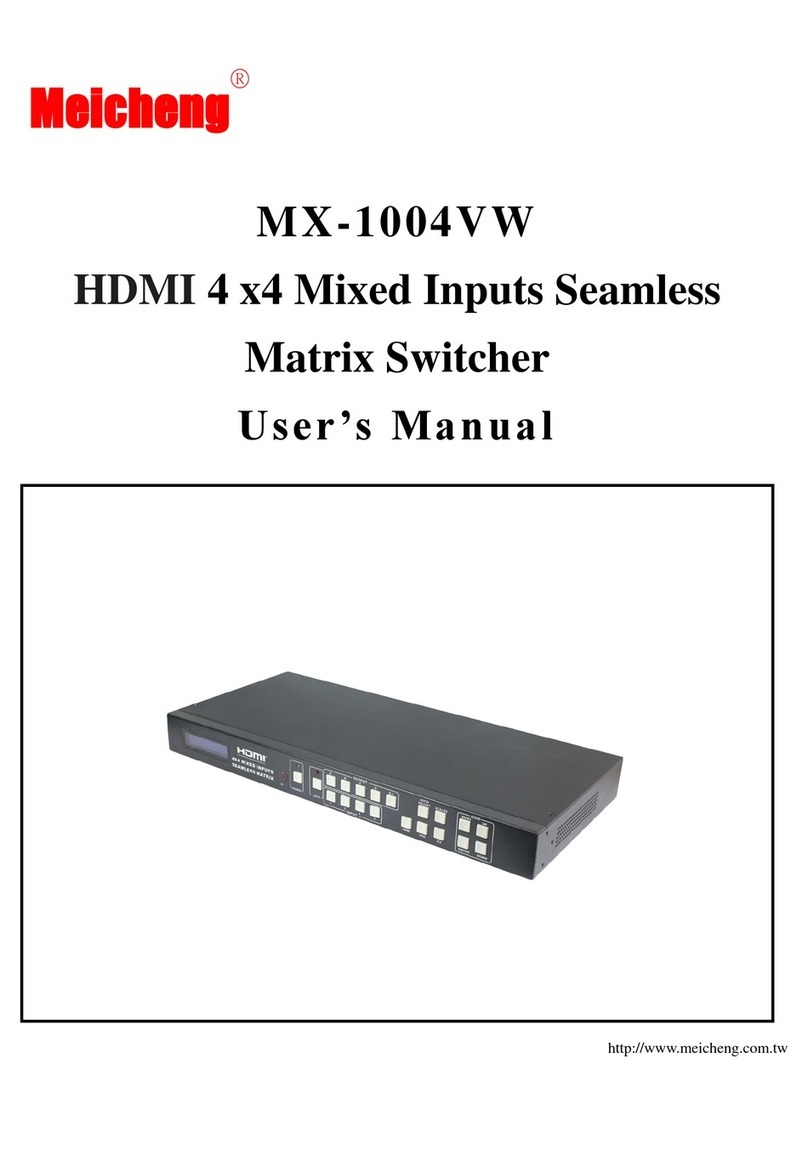 Meicheng MX-1004VW user manual