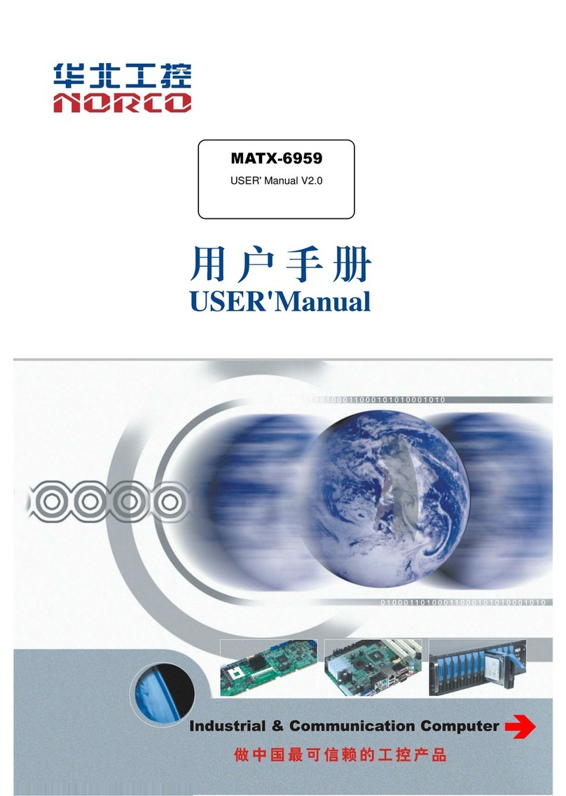 Norco MATX-6959 user manual