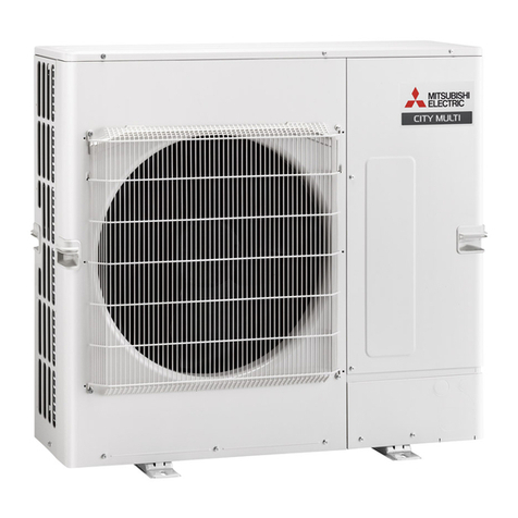 Mitsubishi Electric City Multi PUMY-SP112VKM Operating manual