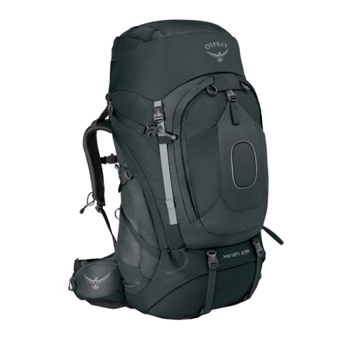 Osprey XENITH 105 User manual