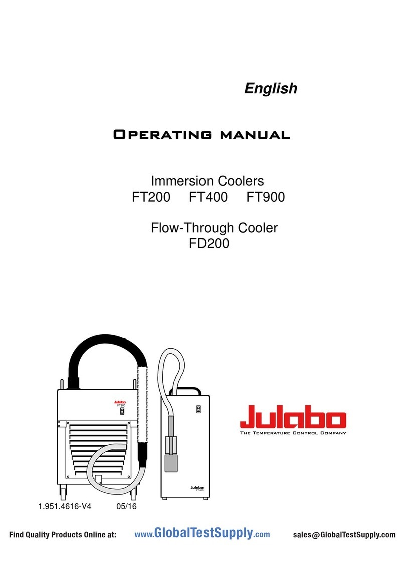Julabo FT200 operating manual