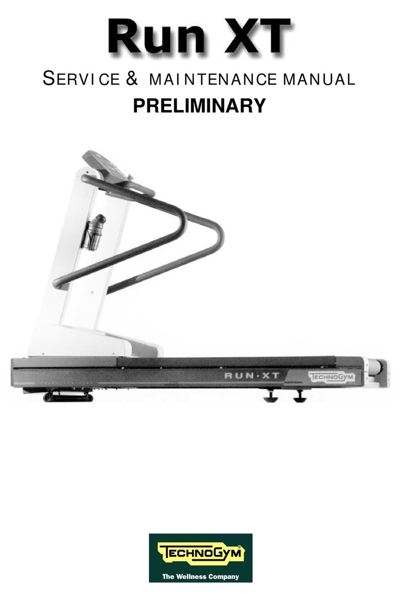 Technogym Run XT User manual Technogym Run XT User manual