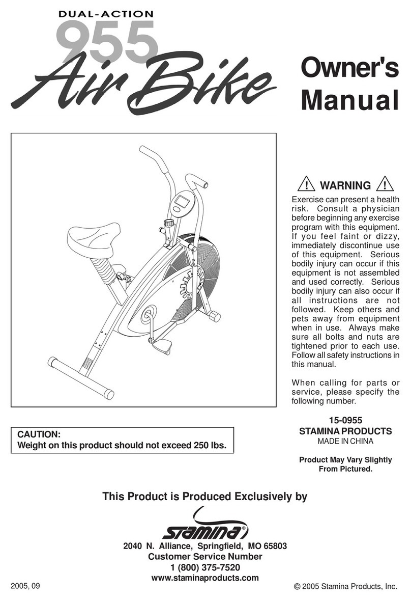 Stamina Dual-Action 955 owner's manual