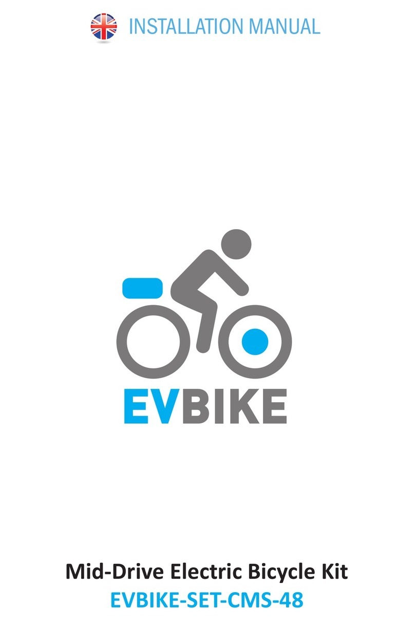 EVBIKE EVBIKE-SET-CMS-48 installation manual