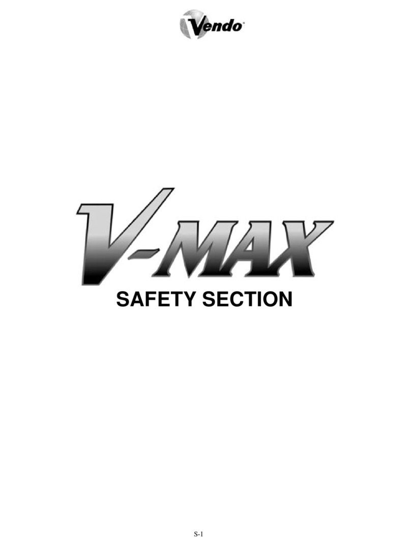 Vendo V-max Safety manual