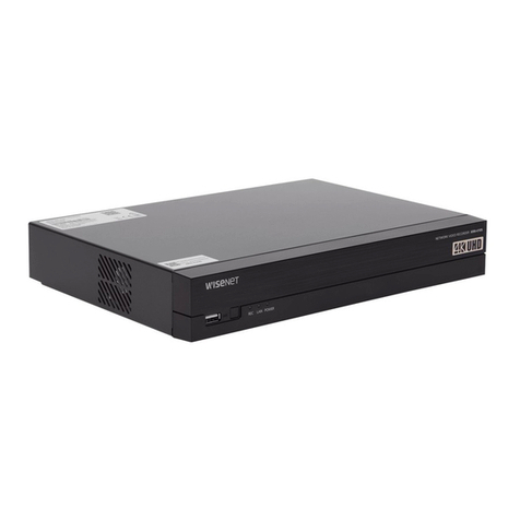 Wisenet XRN-810S user manual