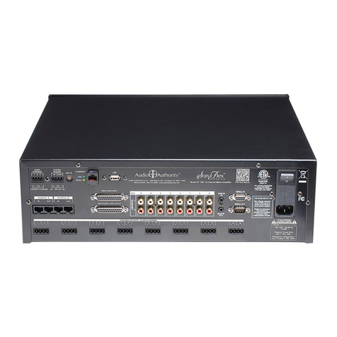 Audio Authority SF-16M Setup Utility Guide